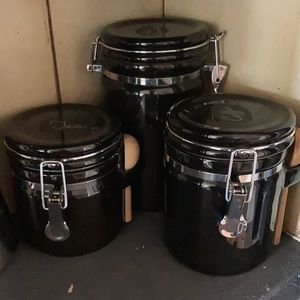 Three piece food storage set